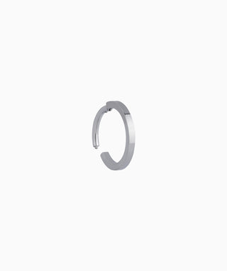 Titanium Simple Clicker Hoop - OumoJewelry