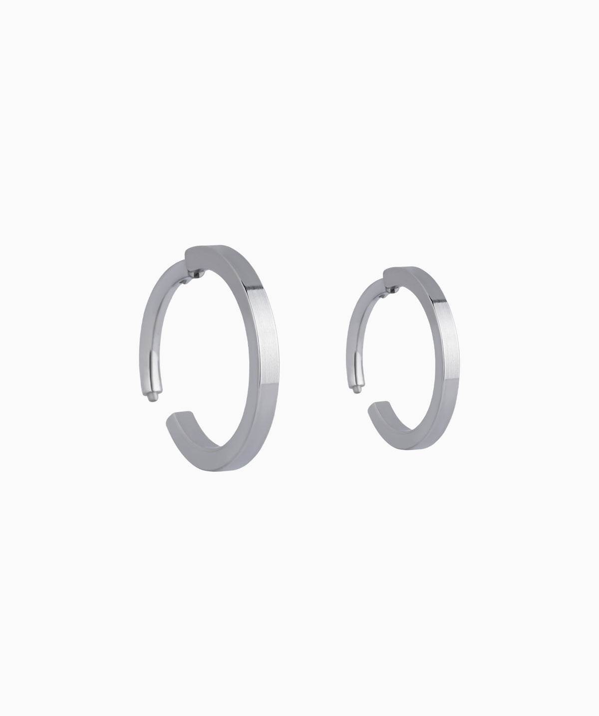 Titanium Simple Clicker Hoop - Titanium - Lobe, Upper Lobe, Helix - Oumo Jewelry