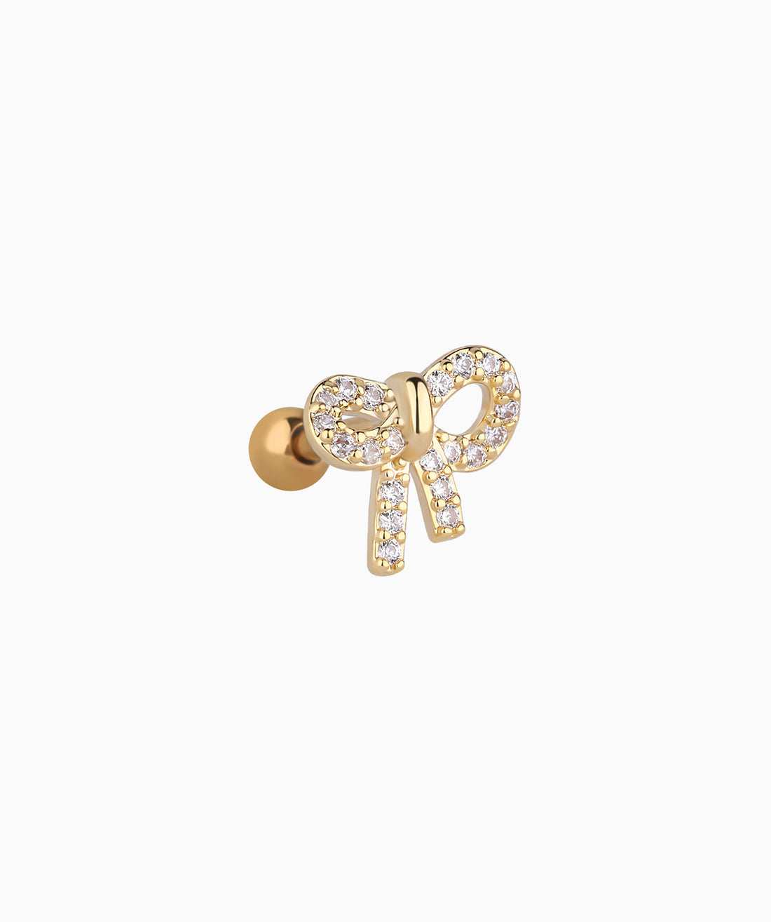 Playful Bow Stud