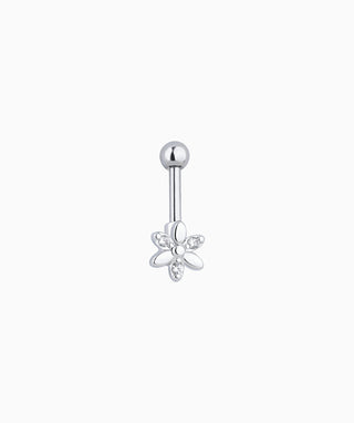 Flower Vertical Helix Stud - OumoJewelry
