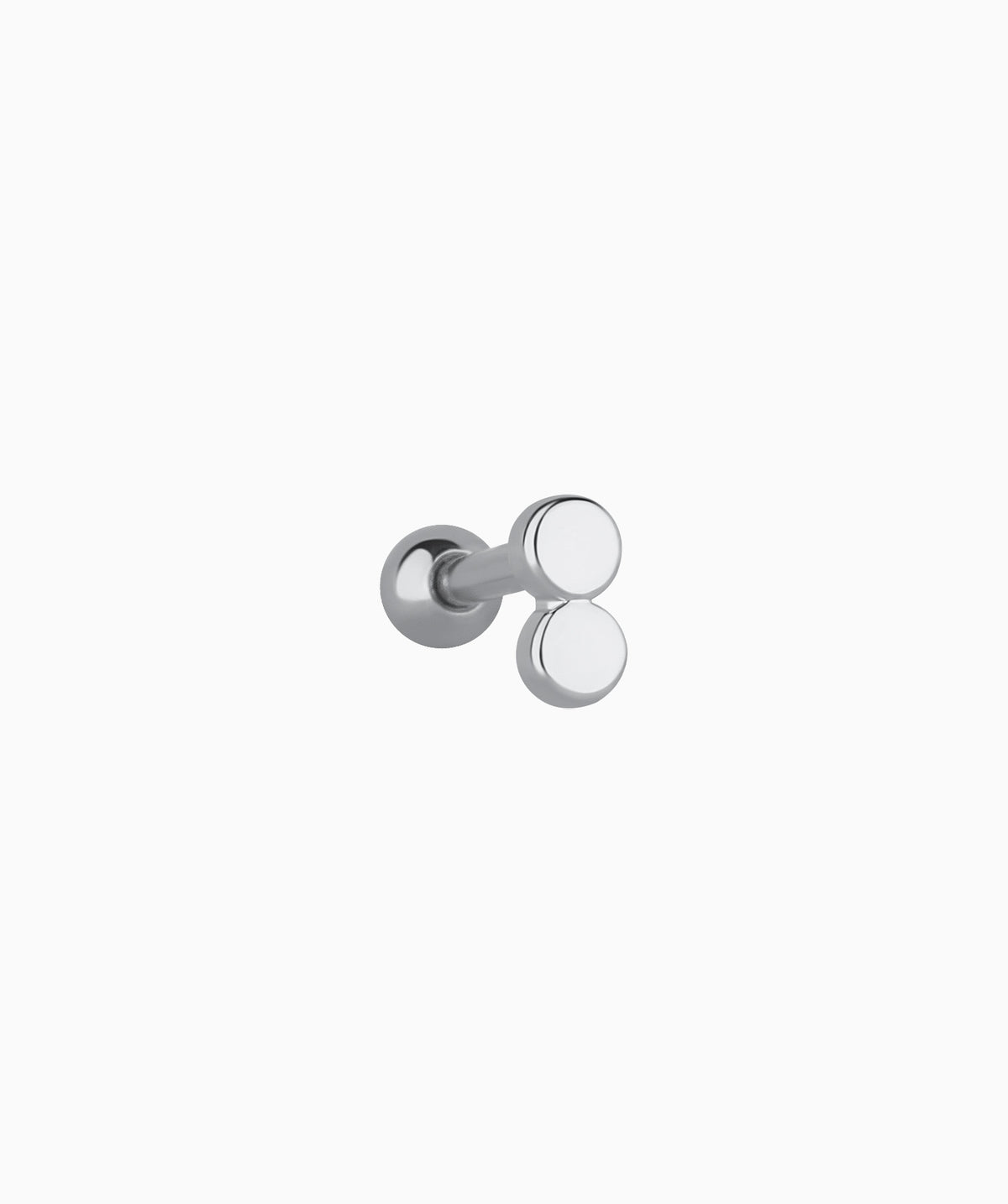 Simple Stud - Stainless Steel - Upper Lobe, Helix, Flat - Oumo Jewelry