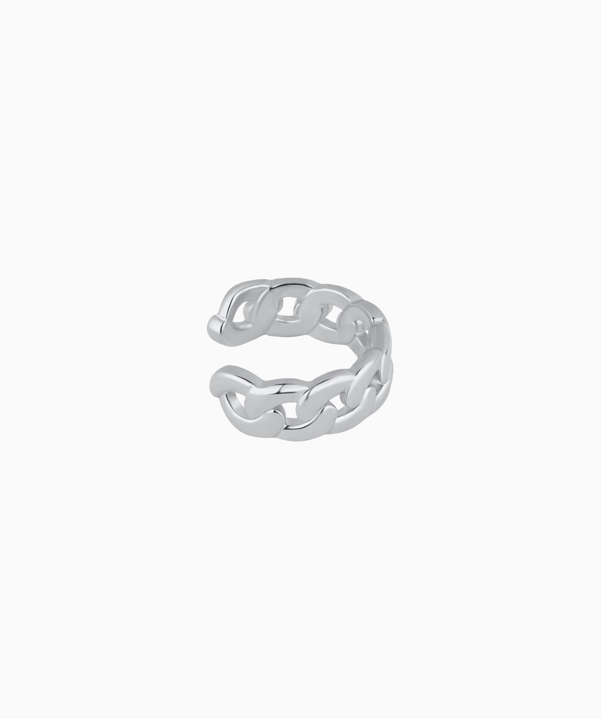 Chain Ear Cuff - Brass - Oumo Jewelry