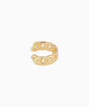 Chain Ear Cuff - Brass - Oumo Jewelry