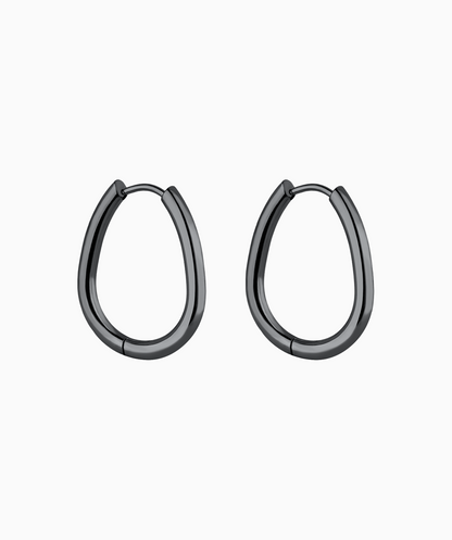 Simple Oval Hoops