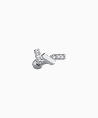 Asymmetric Rectangular Stud - OumoJewelry