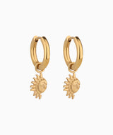 Sun Earrings - Stainless Steel - Oumo Jewelry