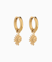 Sun Earrings - Stainless Steel - Oumo Jewelry
