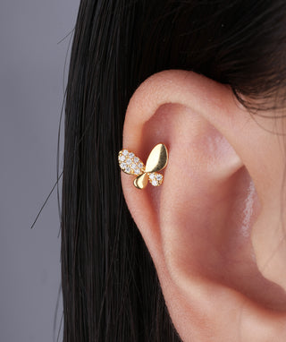 Elegant Butterfly Stud - OumoJewelry