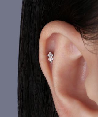 Mini Gemstone Stud - OumoJewelry
