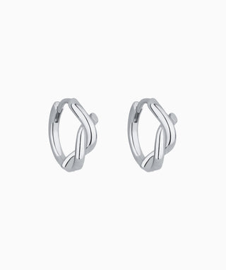 Knot Hoops - OumoJewelry