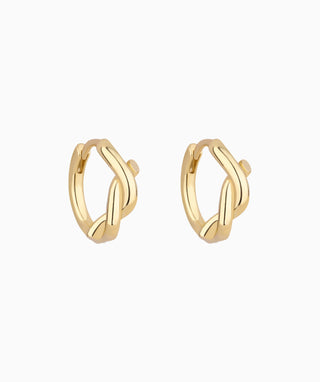 Knot Hoops - OumoJewelry