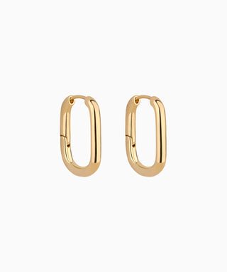 Basic U-Shaped Hoops - OumoJewelry