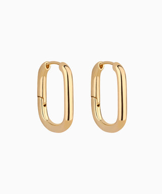 Basic U-Shaped Hoops - OumoJewelry