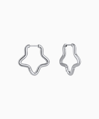 Charm Star Hoops - OumoJewelry