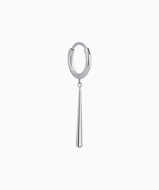 Titanium Waterdrop Hoop - OumoJewelry