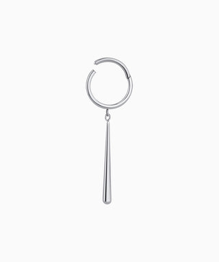 Titanium Waterdrop Hoop - OumoJewelry