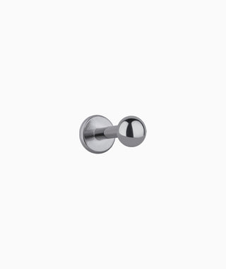 Titanium Simple Flatback Stud - OumoJewelry