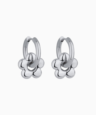Lovely Puffed Flower Drops - OumoJewelry