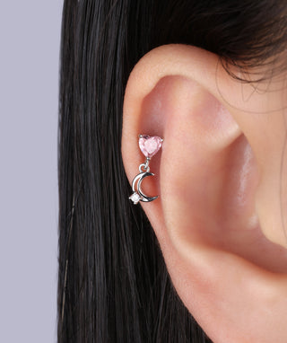 Love Moon Drop - OumoJewelry