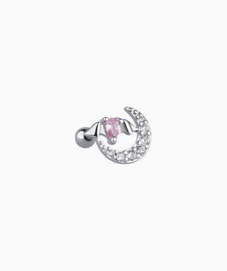 Moon Bat Stud - OumoJewelry