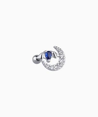 Moon Bat Stud - OumoJewelry