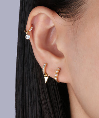 Punk Triangle Drop - OumoJewelry