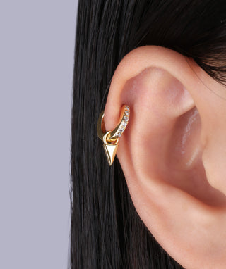 Punk Triangle Drop - OumoJewelry