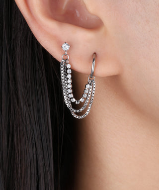 Sparkling Triple Chain - OumoJewelry