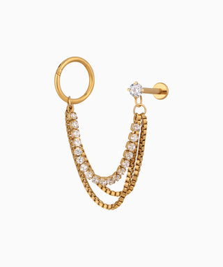 Sparkling Triple Chain - OumoJewelry