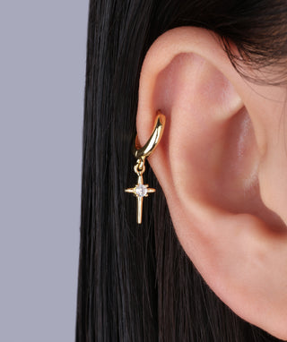 Cross Drop - OumoJewelry