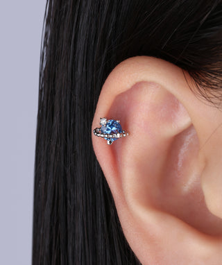 Charm Planet Stud 🪐 - OumoJewelry
