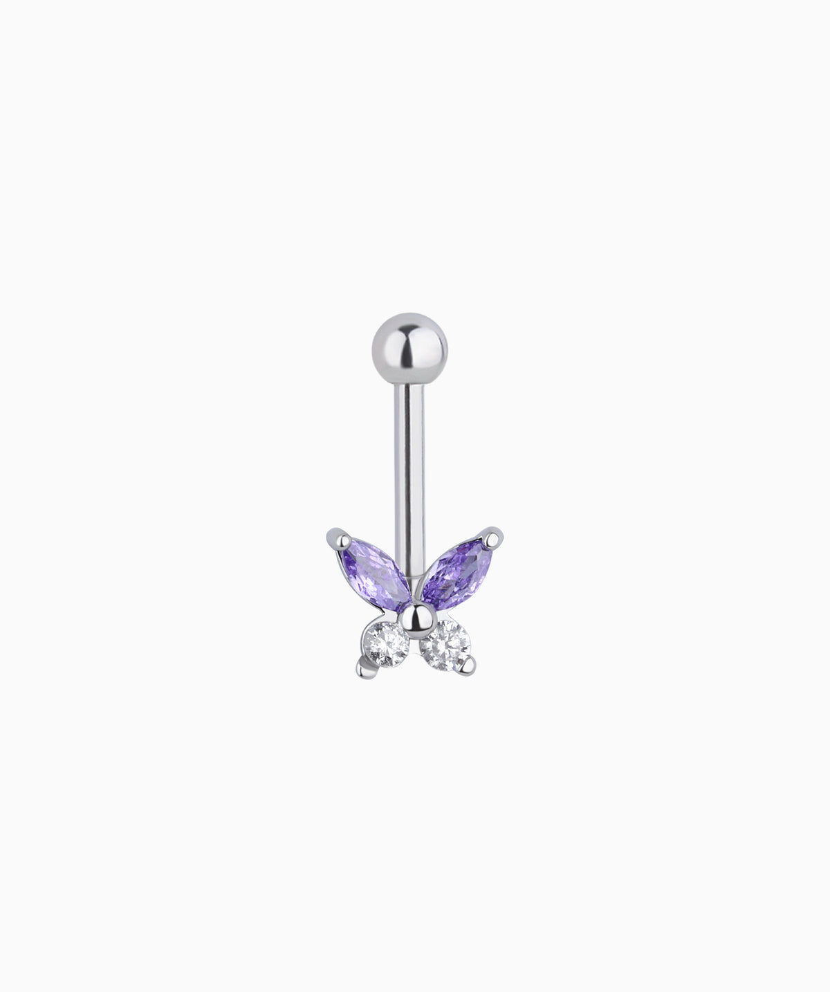 Butterfly Vertical Helix Stud - Stainless Steel - Vertical Helix - Oumo Jewelry