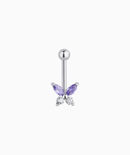 Butterfly Vertical Helix Stud