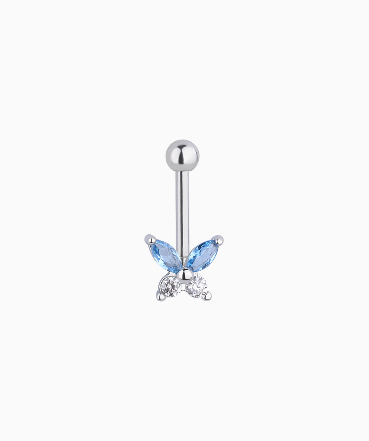 Butterfly Vertical Helix Stud - Stainless Steel - Vertical Helix - Oumo Jewelry