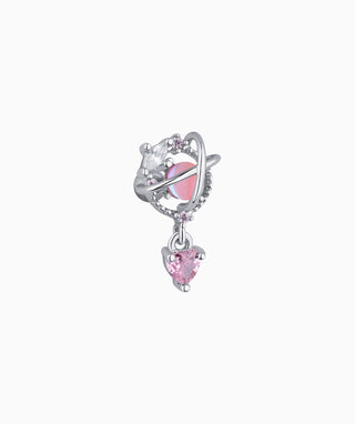 Planet Love Drop Stud - OumoJewelry