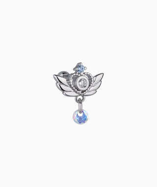 Wings of Love Stud - OumoJewelry