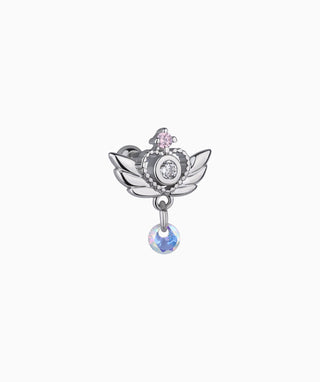 Wings of Love Stud - OumoJewelry