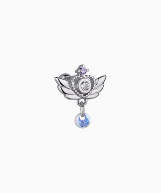 Wings of Love Stud - OumoJewelry