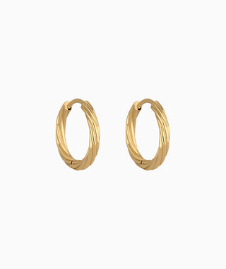 Classic Twist Hoop Earrings - OumoJewelry