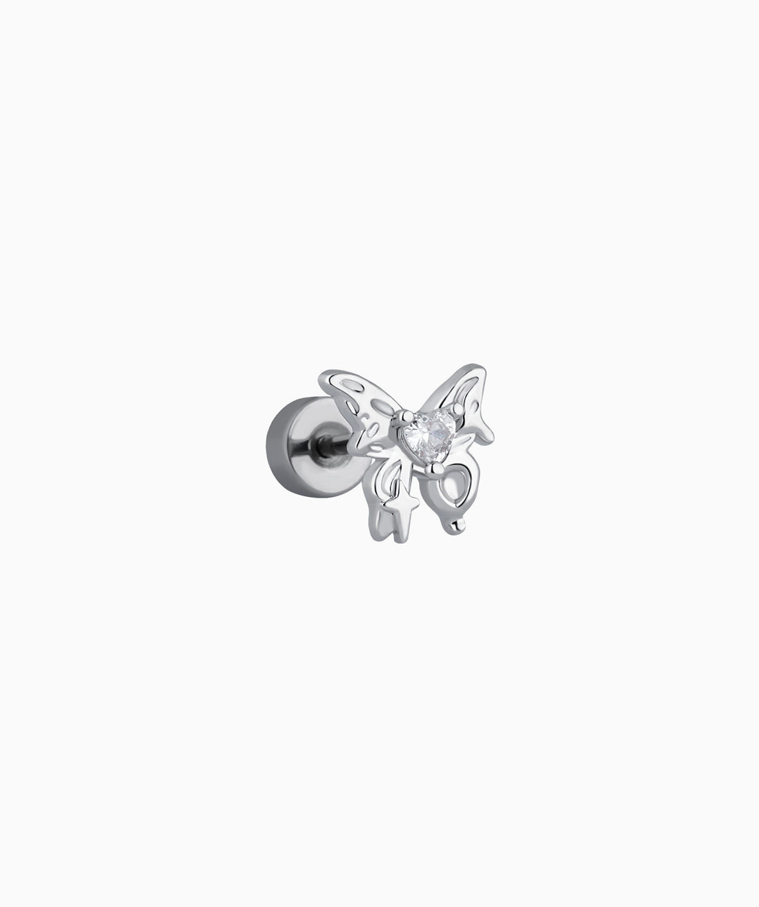 Loving Butterfly Flatback Stud