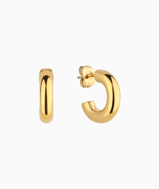 Bold Huggie Earrings - OumoJewelry
