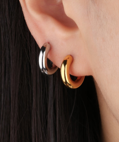 Bold Huggie Earrings