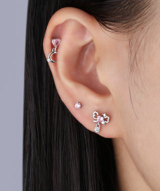Sweet Love Bow Drop - OumoJewelry