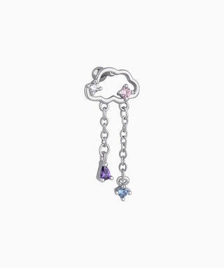 Delicate Cloud Chain Drop - OumoJewelry