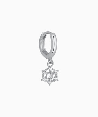 Sparkling Flower Drop - OumoJewelry