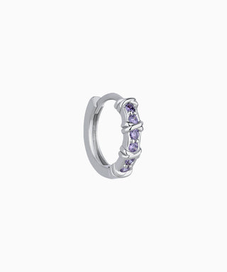 Charm Gems Hoop - OumoJewelry