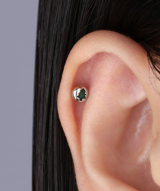 Christmas Tree Stud - OumoJewelry