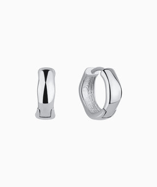 Simple Flow Hoops - OumoJewelry