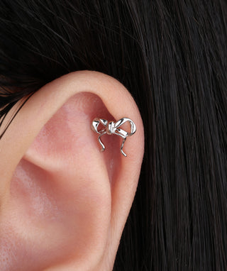 Naughty Bow Stud - OumoJewelry