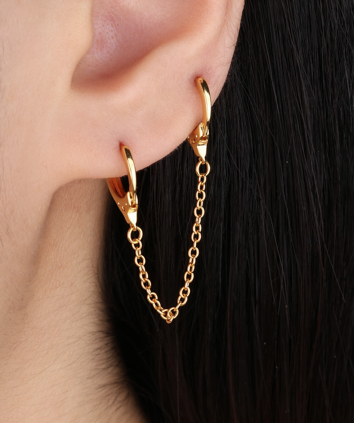 Handcuff Chain - Brass - Upper Lobe - Oumo Jewelry